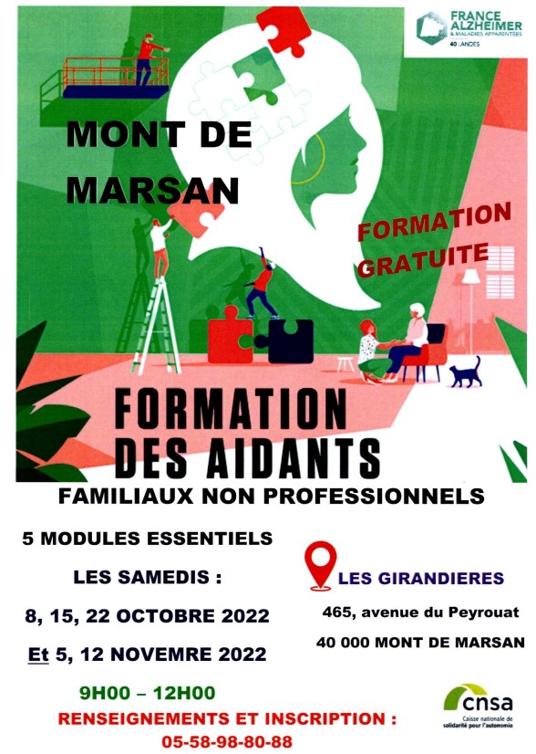 Formation France Alzheimer aidants